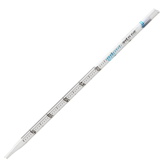 Sterile Polystyrene Disposable Serological Pipets with Magnifier Stripe - 5ml Case of 200 13-678-11D