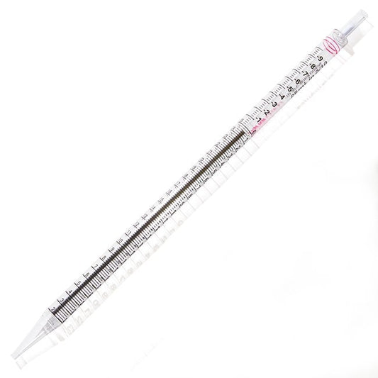 Sterile Polystyrene Disposable Serological Pipets with Magnifier Stripe - 25ml Case of 200